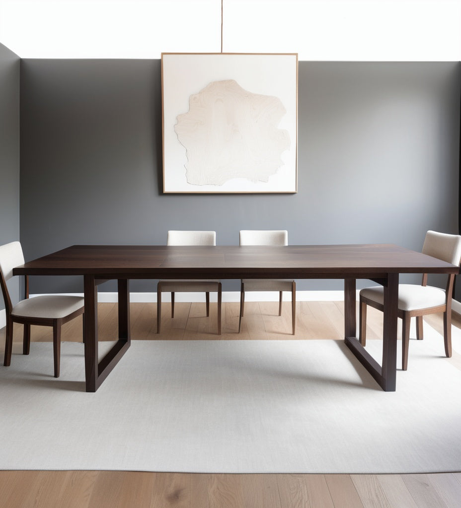 Headwaters Woodworking: Modern Mason Dining Table