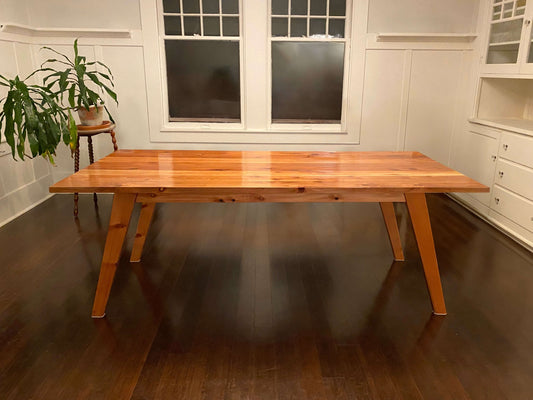 modern sonoma dining table wooden